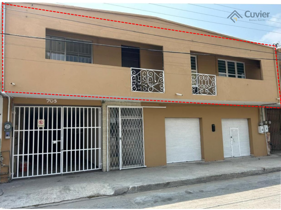 CR1671-RD CASA EN RENTA, COL. OBRERA - 1