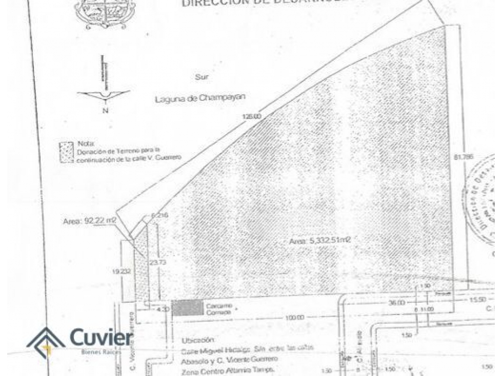 TV2379-VG TERRENO EN VENTA, COL. PESCADORES ALTAMIRA - 1