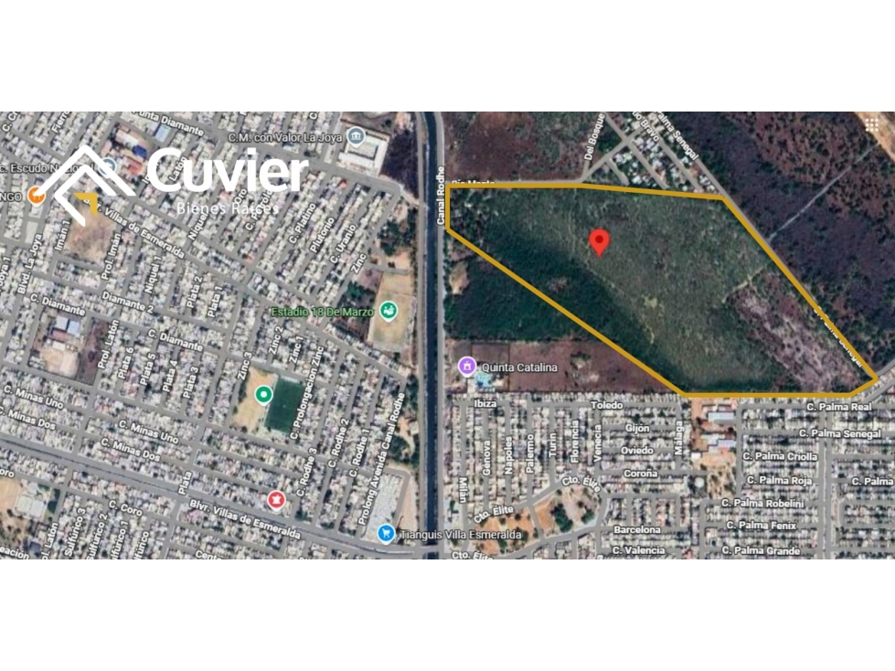 TV2482-DE TERRENO EN VENTA, REYNOSA COL. LAS FUENTES — foto 3