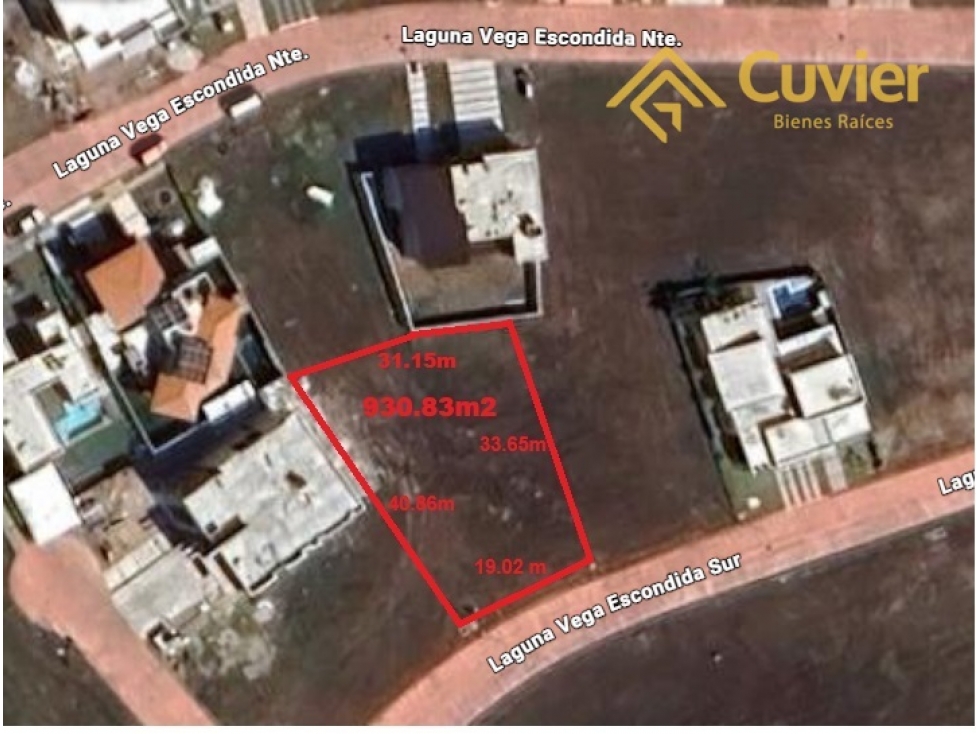 TV2246-DM TERRENO EN VENTA, FRACC. LAGUNAS DE MIRALTA — foto 2
