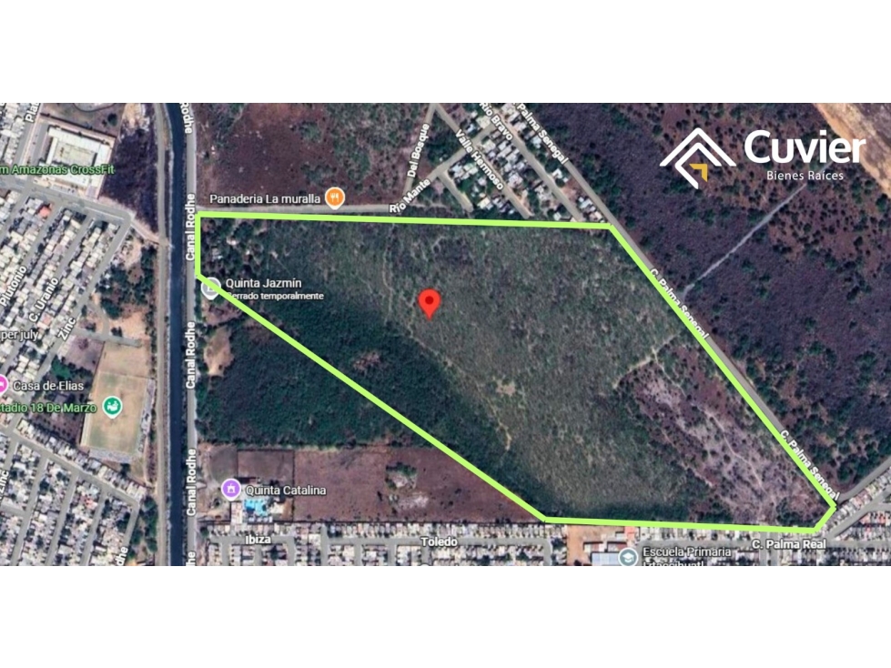 TV2482-DE TERRENO EN VENTA, REYNOSA COL. LAS FUENTES - 1