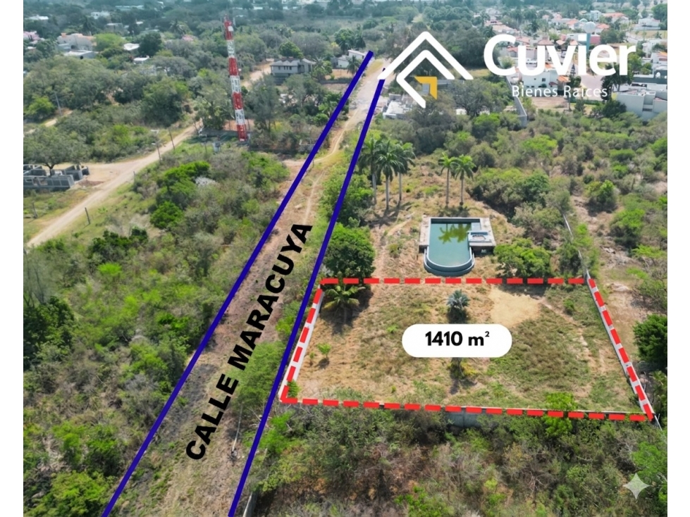 TV2693-DE TERRENO EN VENTA, COL. LOMAS DE MIRALTA — foto 3