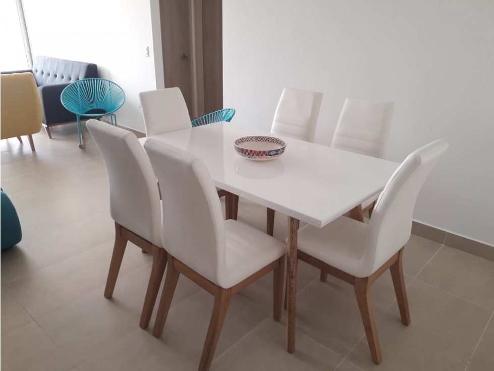 VENDO APARTAMENTO AMOBLADO EN SABANILLA CERCA AL MAR — foto 5