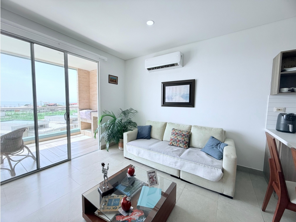 VENDO APARTAMENTO CON VISTA AL MAR EN PUNTA ROCA, PUERTO COLOMBIA — foto 4
