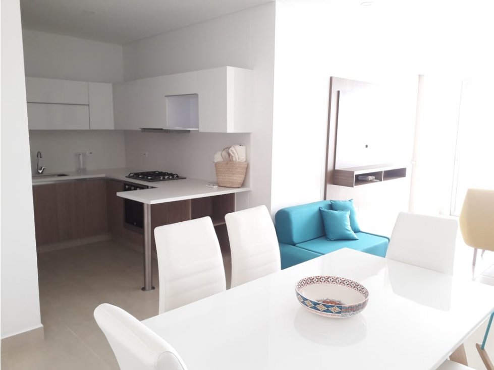 VENDO APARTAMENTO AMOBLADO EN SABANILLA CERCA AL MAR — foto 4