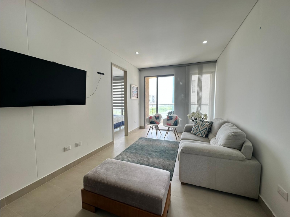 VENDO APARTAMENTO AMOBLADO EN PUNTA ROCA SABANILLA, PUERTO COLOMBIA — foto 2