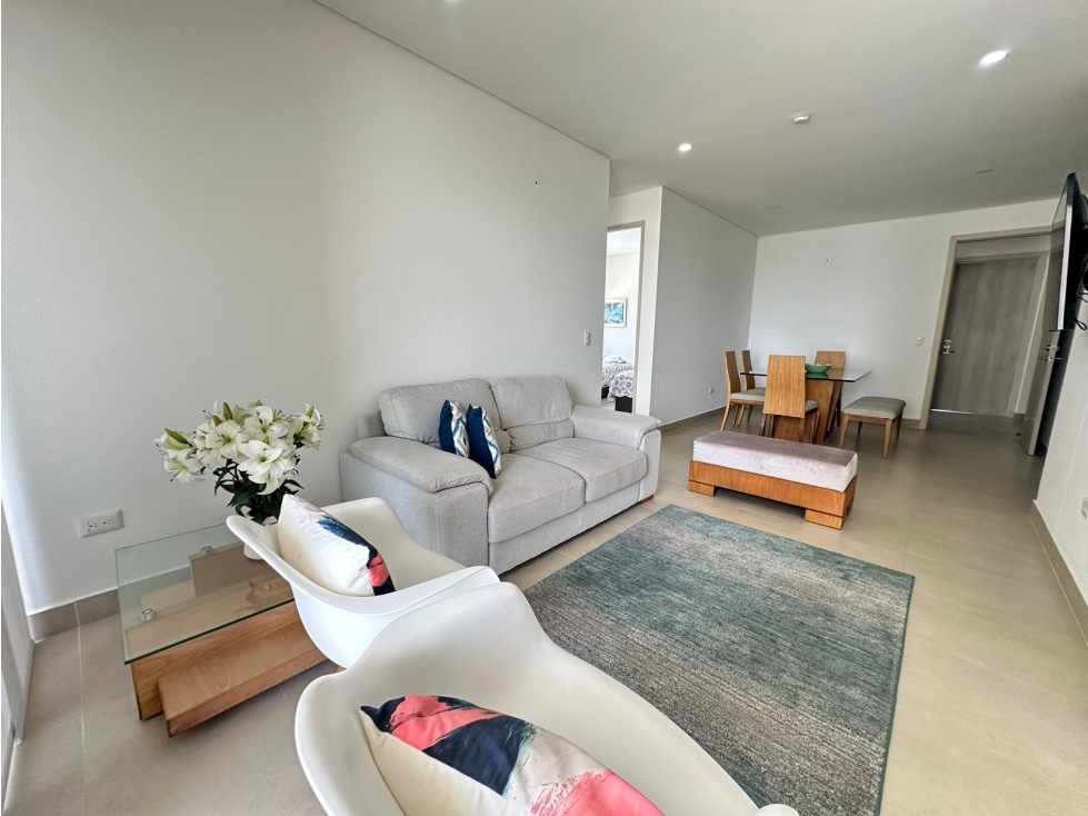 VENDO APARTAMENTO AMOBLADO EN PUNTA ROCA SABANILLA, PUERTO COLOMBIA — foto 4