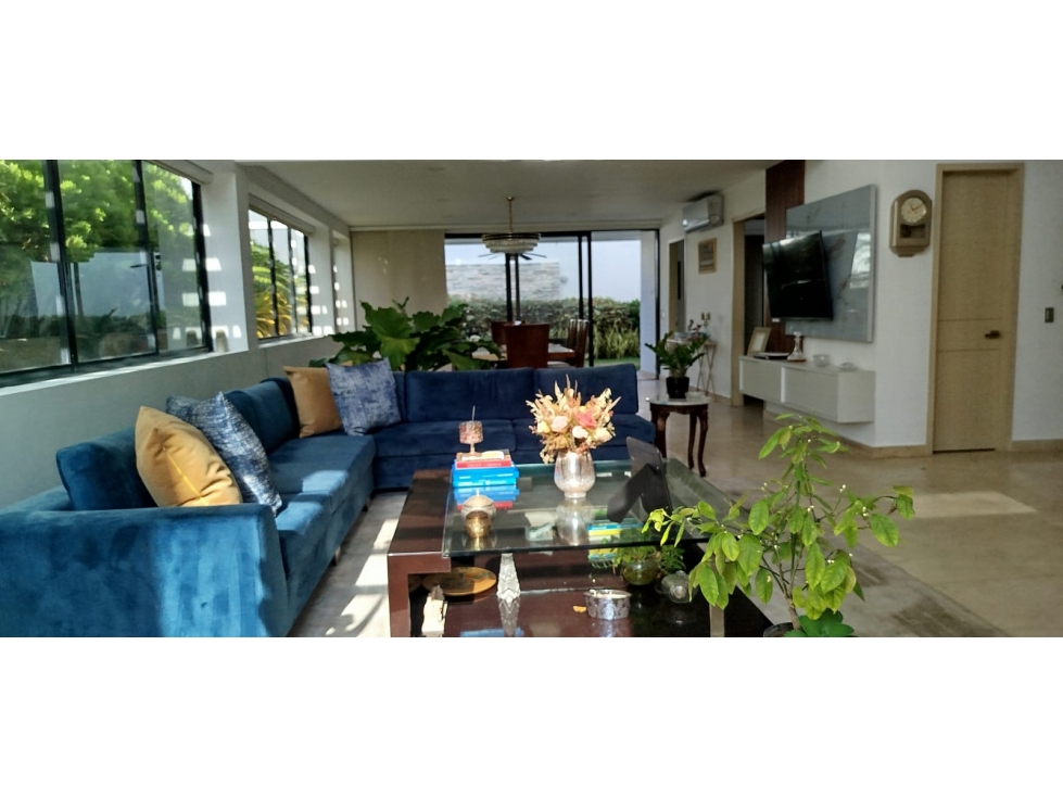 ARRIENDO CASA AMOBLADA EN VILLA CAMPESTRE, BARRANQUILLA - 1
