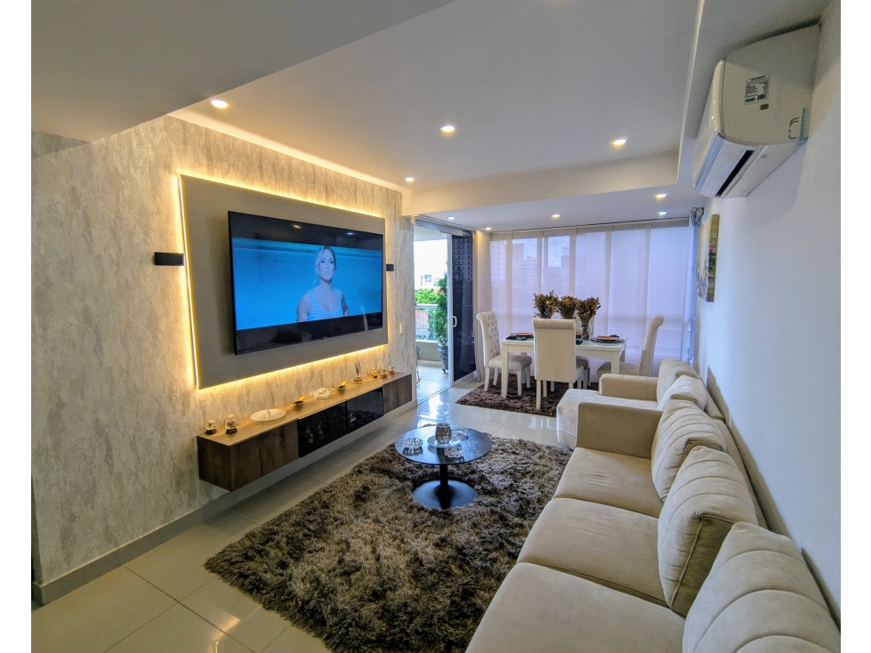 ARRIENDO APARTAMENTO AMOBLADO EN VILLA SANTOS, BARRANQUILLA — foto 2