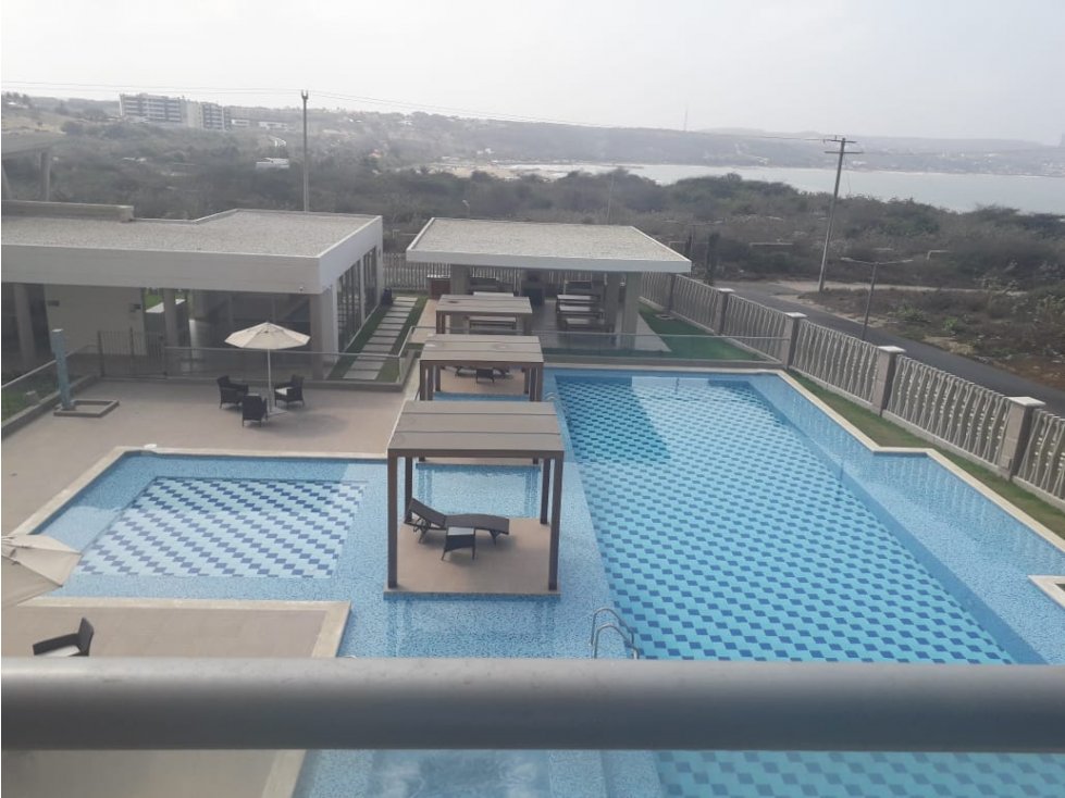 VENDO APARTAMENTO AMOBLADO EN SABANILLA CERCA AL MAR — foto 2