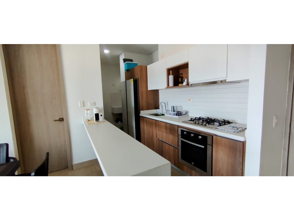 ARRIENDO APARTAMENTO AMOBLADO PUNTA ROCA SABANILLA, PUERTO COLOMBIA