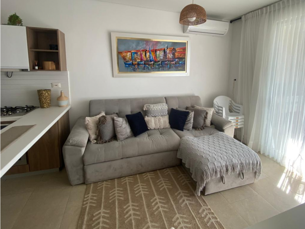 VENTA APARTAMENTO AMOBLADO PUNTA ROCA SABANILLA, PUERTO COLOMBIA