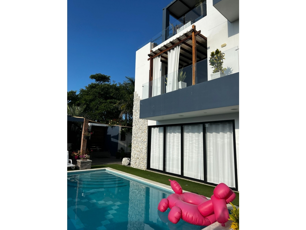 VENDO HERMOSA CASA EN PLAYA MENDOZA - TUBARA - ATLANTICO - 3