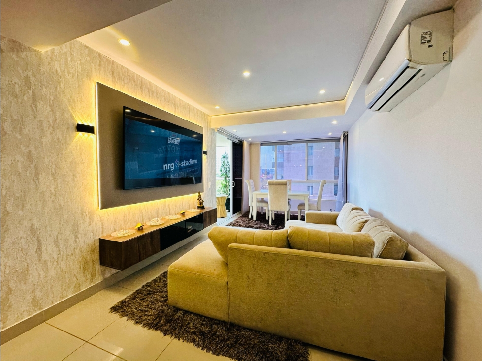 ARRIENDO APARTAMENTO AMOBLADO EN VILLA SANTOS, BARRANQUILLA — foto 3