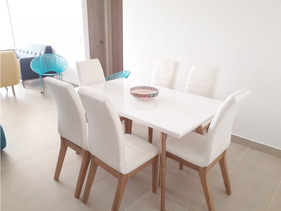 VENDO APARTAMENTO AMOBLADO EN SABANILLA CERCA AL MAR — foto 3