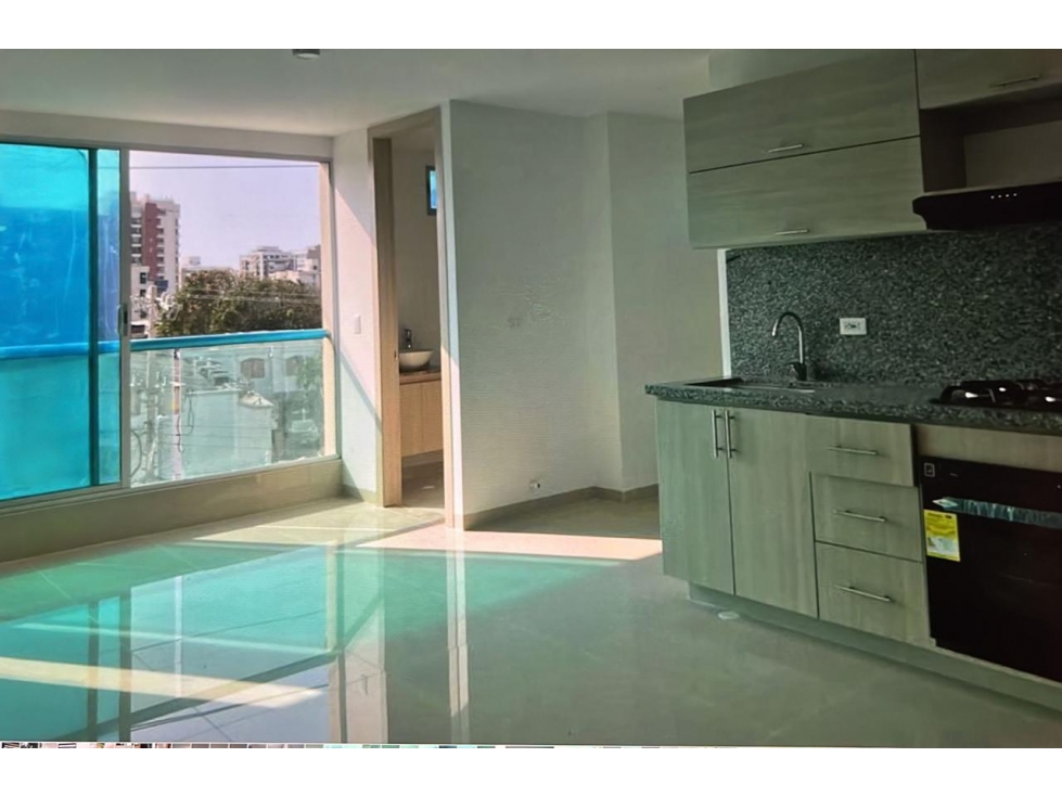 ARRIENDO APARTAESTUDIO EN LOS ALPES, BARRANQUILLA — foto 2
