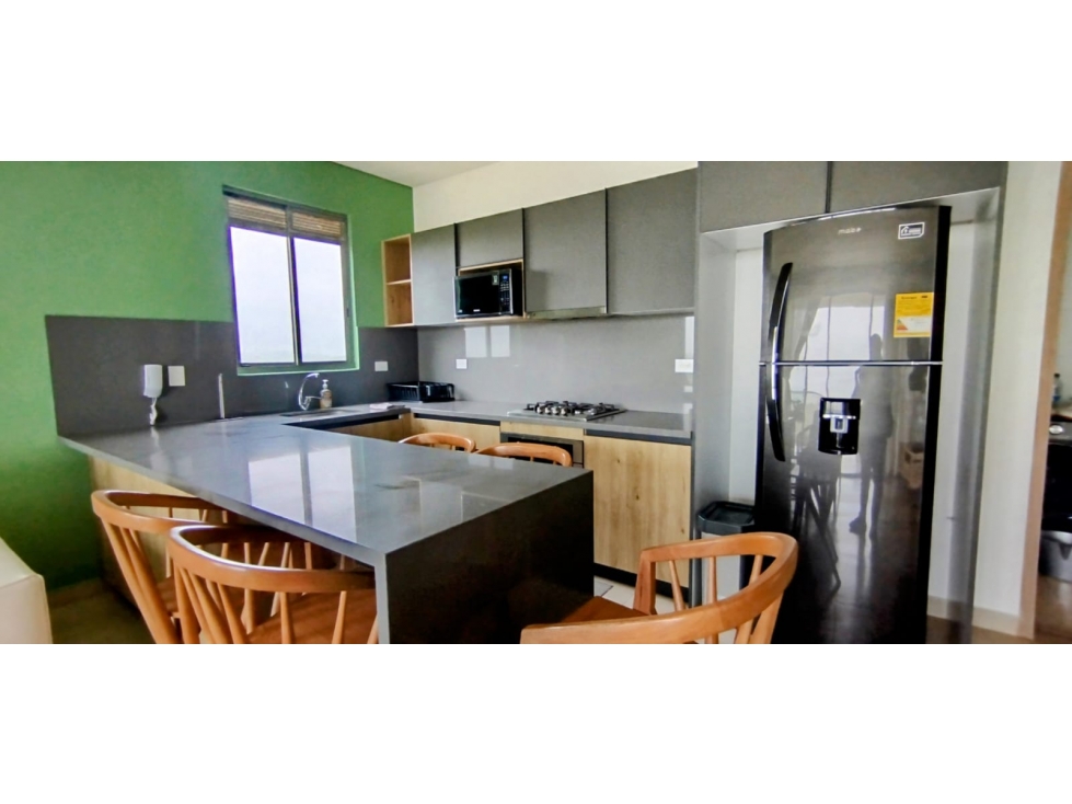VENTA APARTAMENTO AMOBLADO PUNTA ROCA SABANILLA, PUERTO COLOMBIA — foto 3