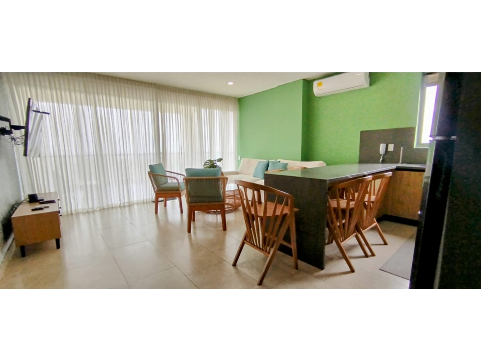 VENTA APARTAMENTO AMOBLADO PUNTA ROCA SABANILLA, PUERTO COLOMBIA — foto 5