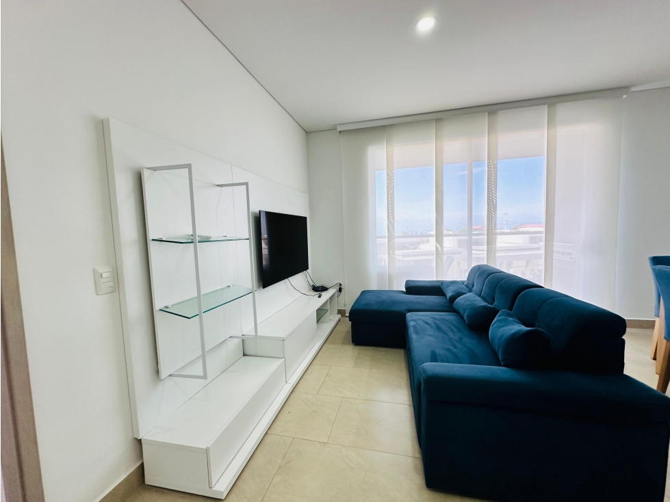 ARRIENDO APARTAESTUDIO AMOBLADO EN PUNTA ROCA SABANILLA — foto 2
