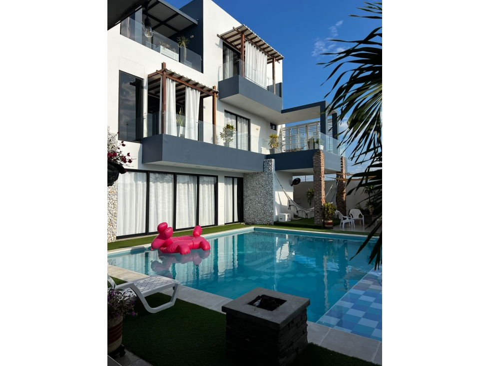 VENDO HERMOSA CASA EN PLAYA MENDOZA - TUBARA - ATLANTICO - 4