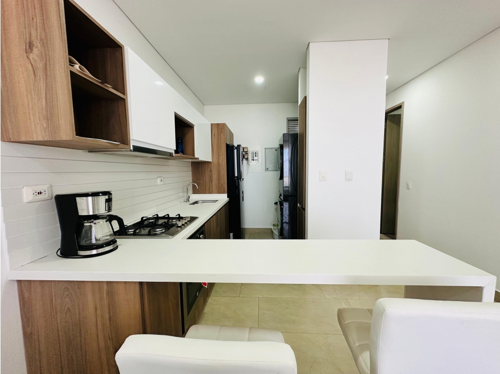ARRIENDO APARTAESTUDIO AMOBLADO EN PUNTA ROCA SABANILLA — foto 5