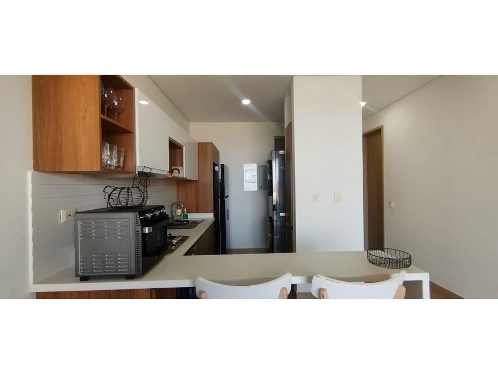 VENDO APARTAESTUDIO CON VISTA AL MAR EN PUNTA ROCA, PUERTO COLOMBIA