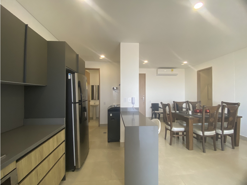 VENDO APARTAMENTO AMOBLADO EN PUNTA ROCA SABANILLA, PUERTO COLOMBIA — foto 5