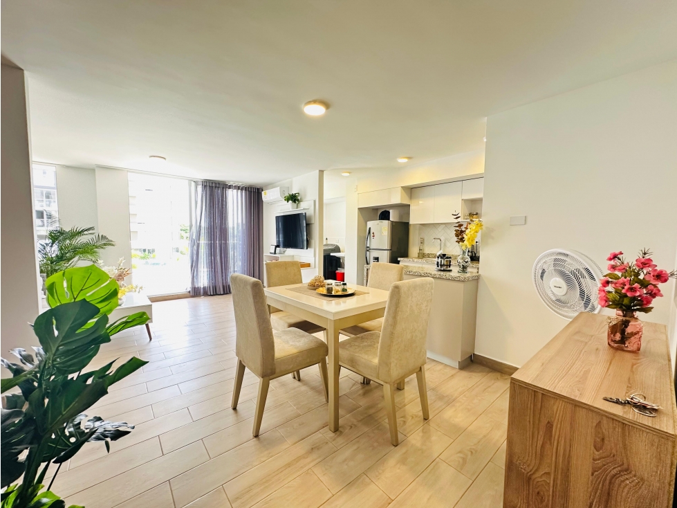 ARRIENDO APARTAMENTO AMOBLADO EN VILLA CAMPESTRE, BARRANQUILLA — foto 2