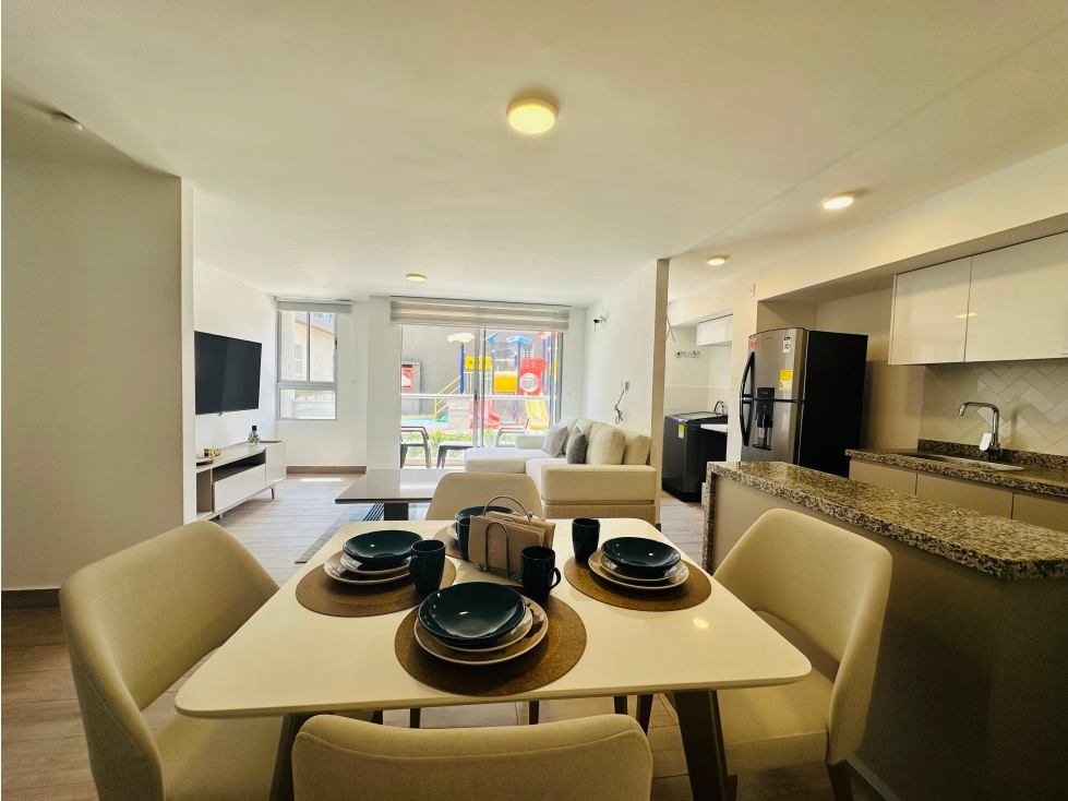 VENDO APARTAMENTO AMOBLADO EN VILLA CAMPESTRE, BARRANQUILLA — foto 2