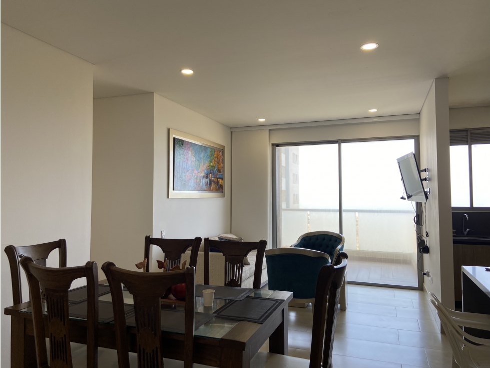 VENDO APARTAMENTO AMOBLADO EN PUNTA ROCA SABANILLA, PUERTO COLOMBIA — foto 3