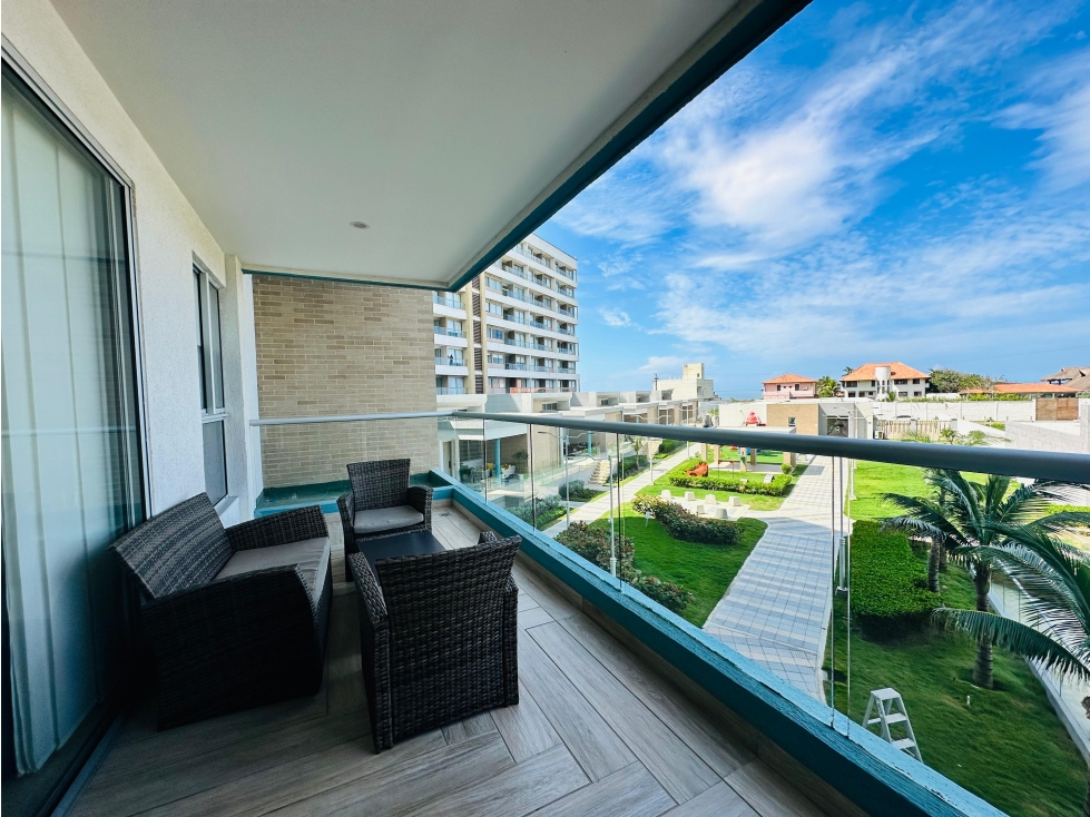 ARRIENDO APARTAESTUDIO AMOBLADO EN PUNTA ROCA SABANILLA