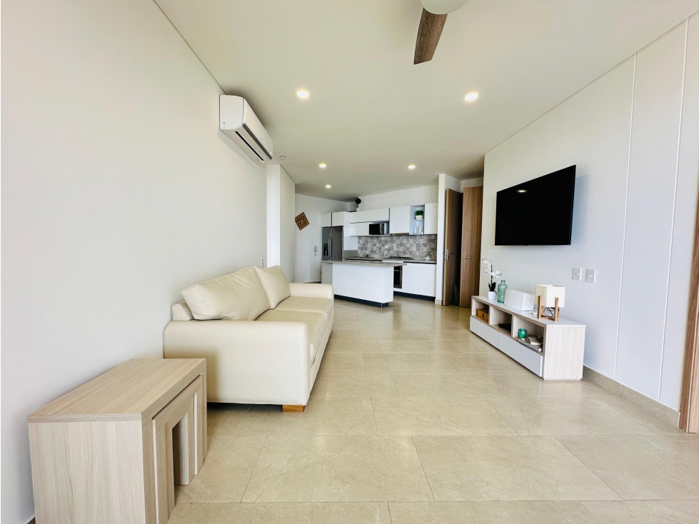 ARRIENDO APARTAMENTO CON VISTA AL MAR EN PUNTA ROCA, PUERTO COLOMBIA — foto 4