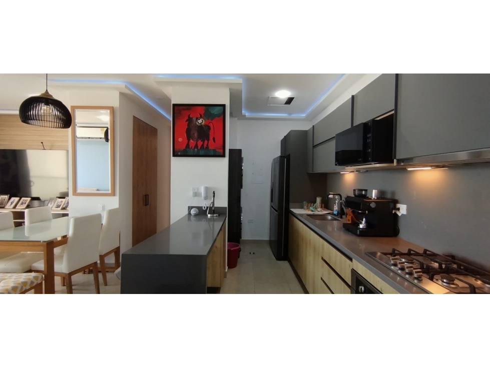 VENDO APARTAMENTO CERCA AL MAR, PUNTA ROCA SABANILLA