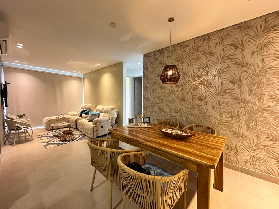VENTA DE APARTAMENTO AMOBLADO EN PUNTA ROCA SABANILLA, PUERTO COLOMBIA — foto 2