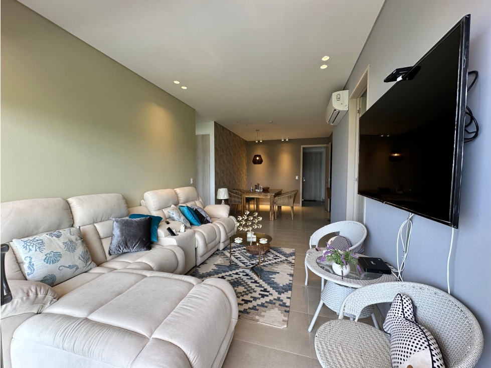 VENTA DE APARTAMENTO AMOBLADO EN PUNTA ROCA SABANILLA, PUERTO COLOMBIA — foto 6
