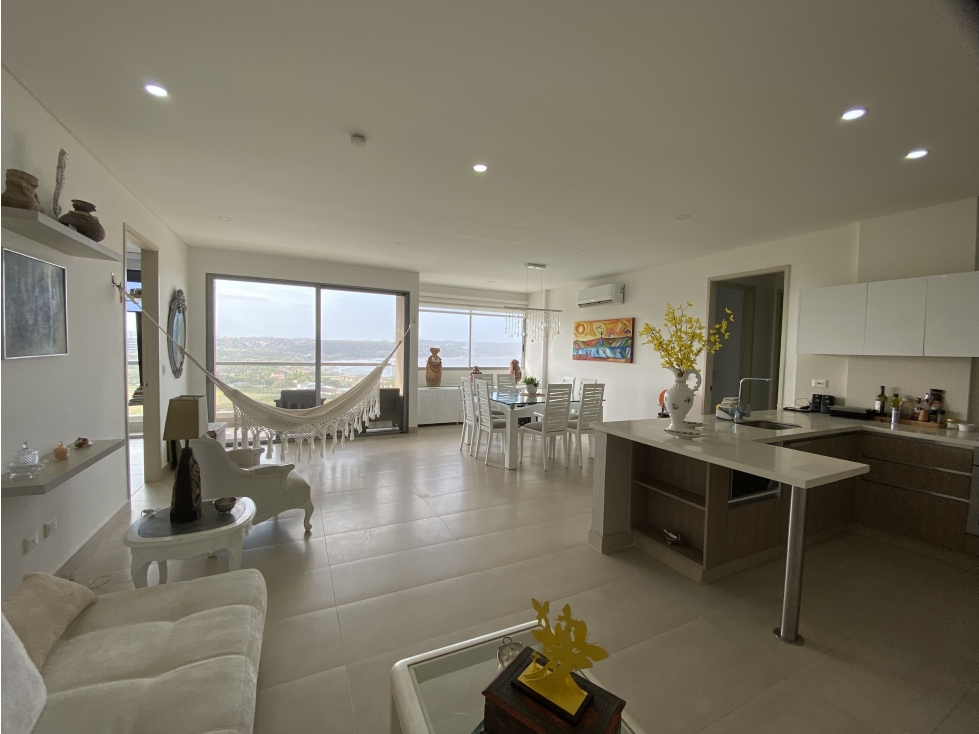ARRIENDO APARTAMENTO EN PUNTA ROCA SABANILLA