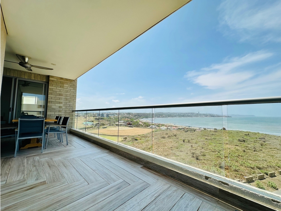 ARRIENDO APARTAMENTO CON VISTA AL MAR EN PUNTA ROCA, PUERTO COLOMBIA — foto 3