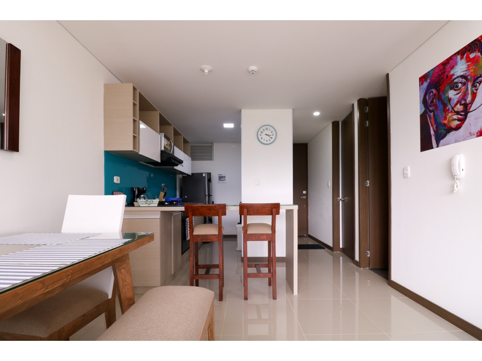 Hermoso apartamento amoblado para rentar — foto 2
