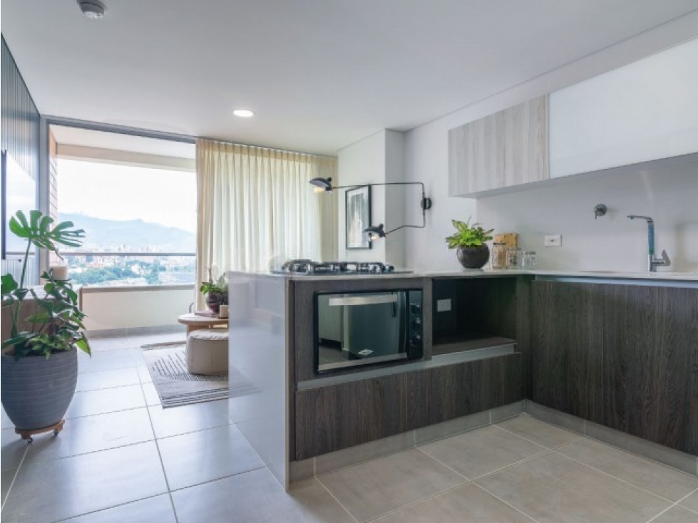 Apartaestudio en venta, en Ciudad del Rio, Medellín. — foto 2