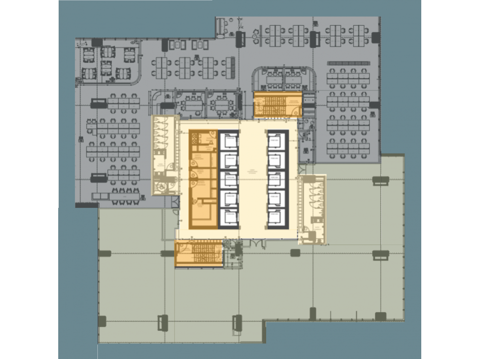 Oficina AAA de 853,5 m² en arriendo | Ciudad del Río — foto 6