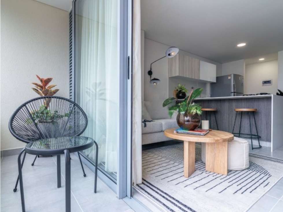 Apartaestudio en venta, en Ciudad del Rio, Medellín.