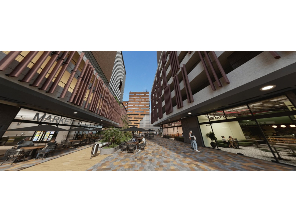 Locales en arriendo desde 24,69 m² | Ciudad del Río | Entrega 2027
