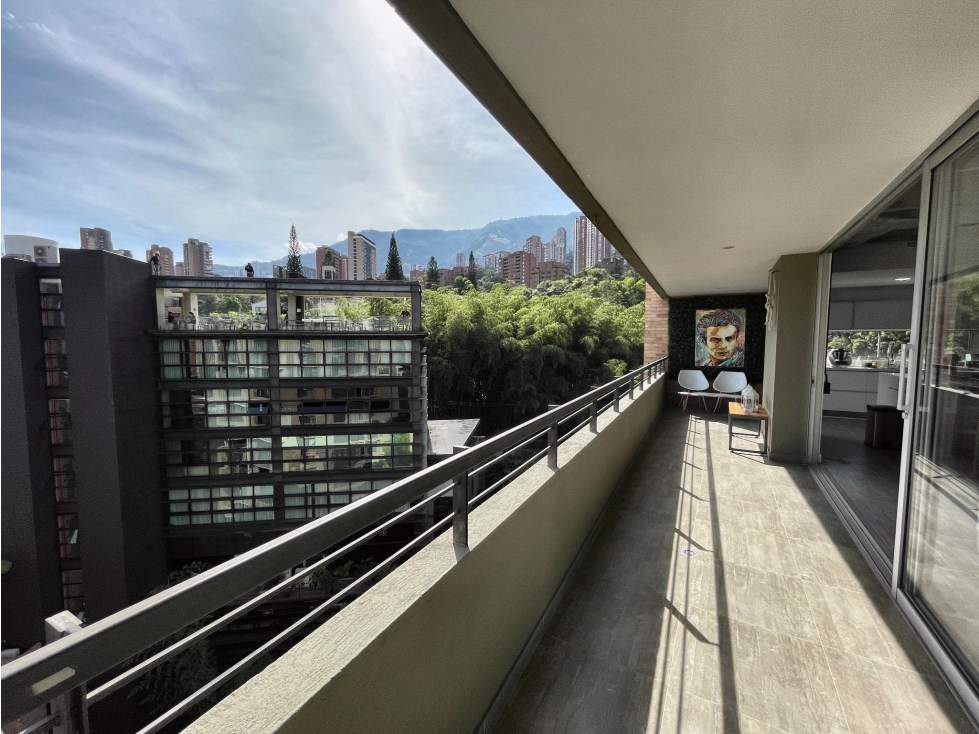Apartamento en arriendo amoblado, Provenza, Medellín