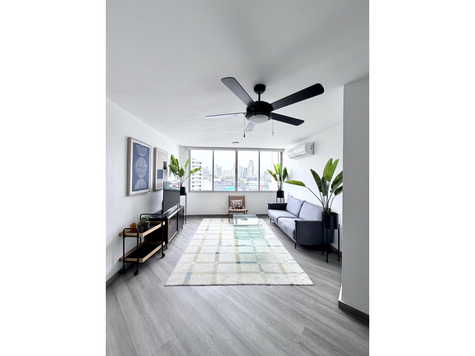 Alquilo apartamento amoblado en Calle 50 en el PH Excelsior