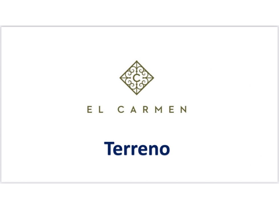 Terreno en venta, excelente orientación y ubicación. EL CARMEN - 1