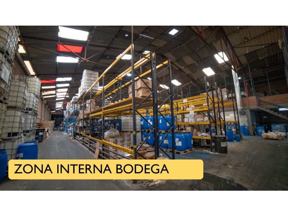 VENDO BODEGA ZONA INDUSTRIAL PUENTE ARANDA RENTANDO