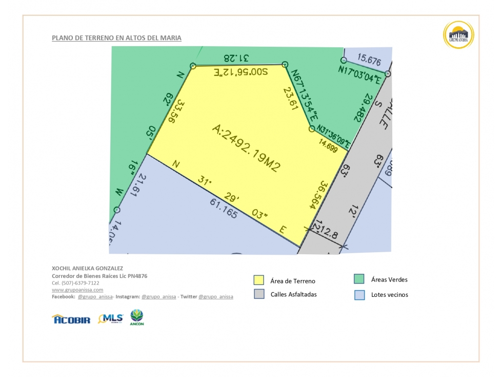 Oportunidad! Se Vende Amplio Lote en Laurel - Altos del Maria — foto 4