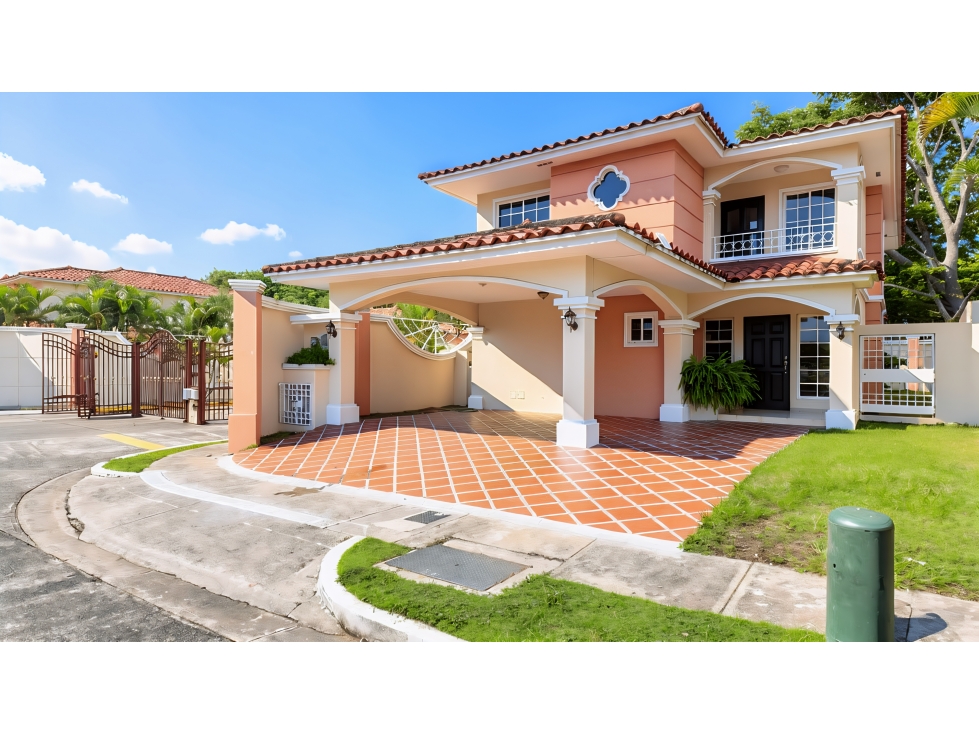 ALQUILER DE CASA UNIFAMILIAR EN ESQUINA COSTA SUR, VILLA VALENCIA