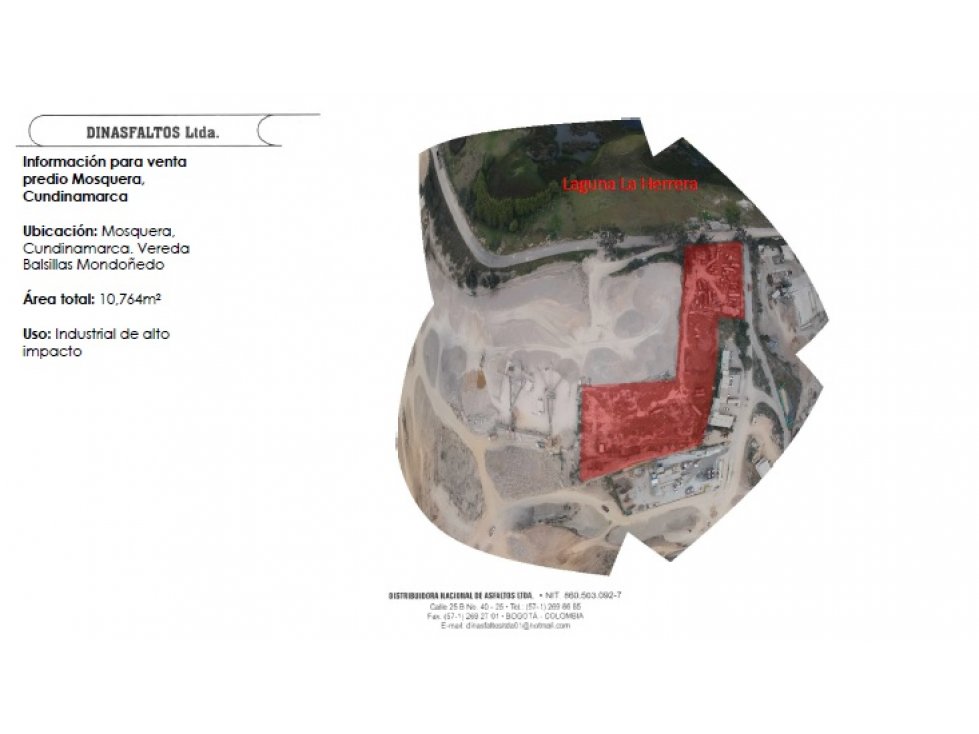 EXCELENTE LOTE PARA USO INDUSTRIAL DE ALTO IMPACTO EN MOSQUERA - 3