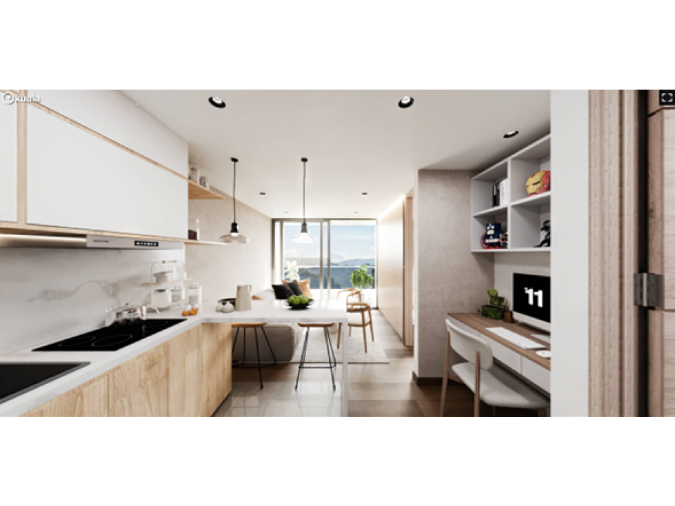 Venta de apartaestudio en Cerro de oro
